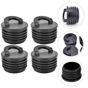 4 Pcs Kayak Drain Plug Boat Supplies Plugs Scupper Stoppers Rubber Bung Replacement Universal Kit